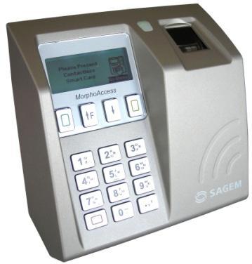 MorphoAccess 500 Series Lecteur biométrique de la gamme Idemia (ex.Safran Morpho)
