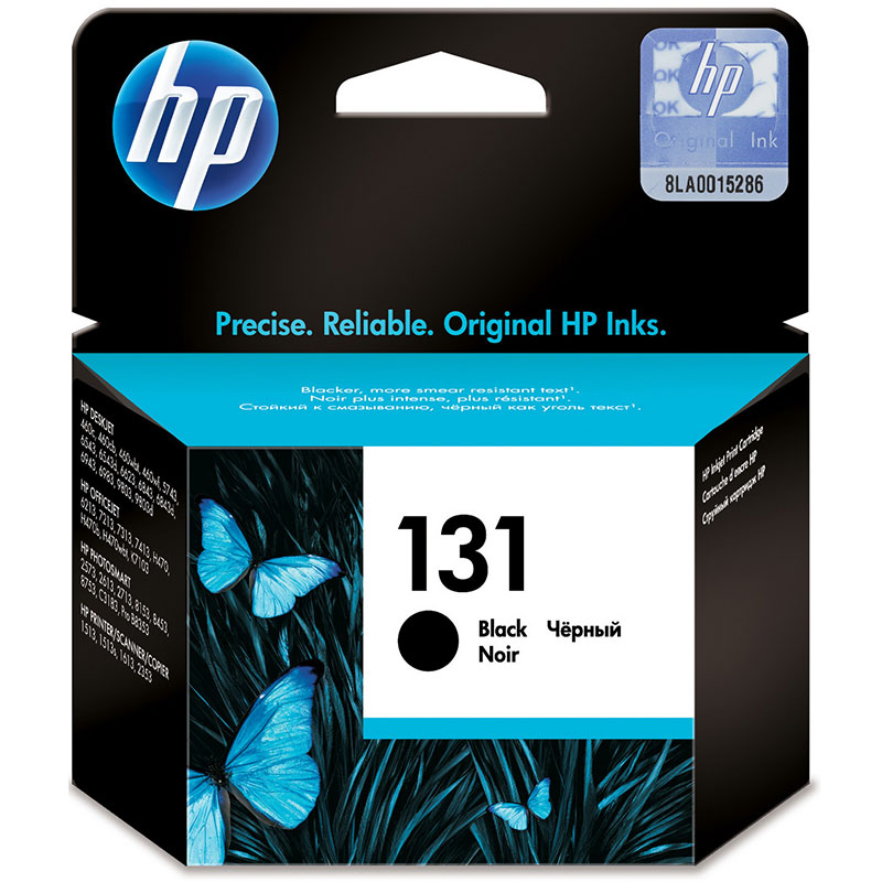 HP 131 noir cartouche d’encre authentique – C8765HE