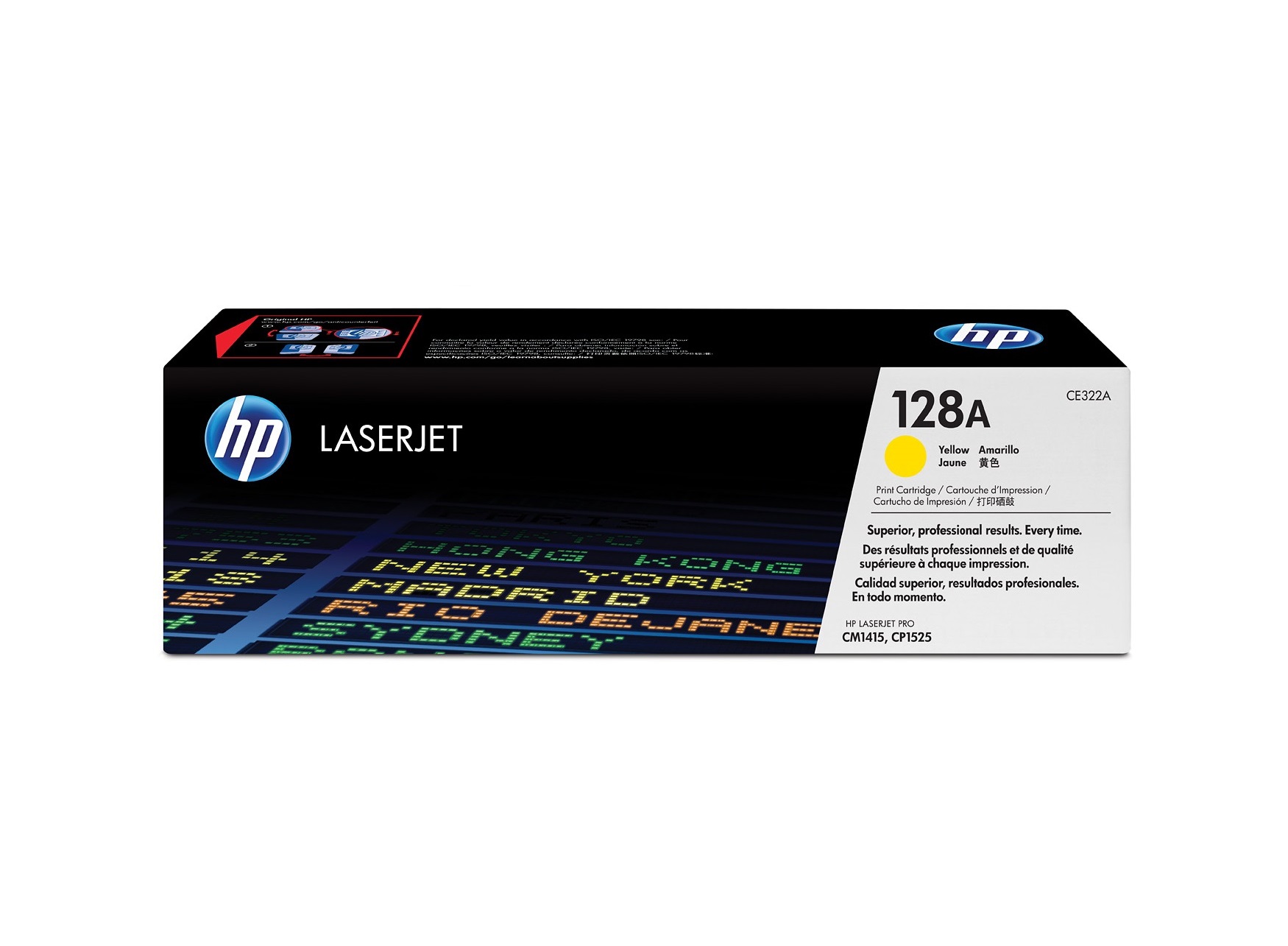 Toner LaserJet HP 128A jaune – CE322A