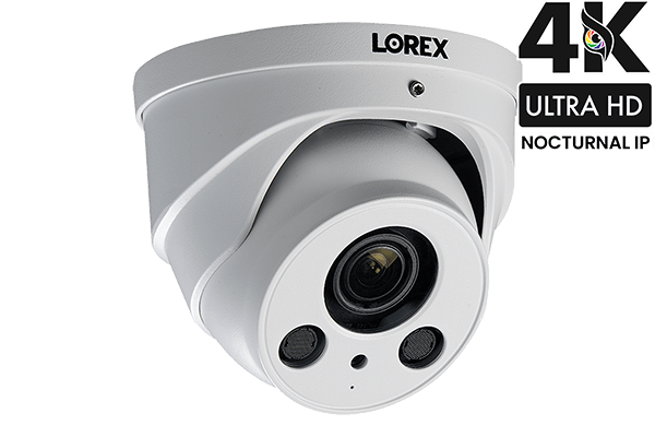 Caméra IP dôme audio 4K Ultra HD (8MP) Nocturnal Zoom motorisé LNE8964AB	