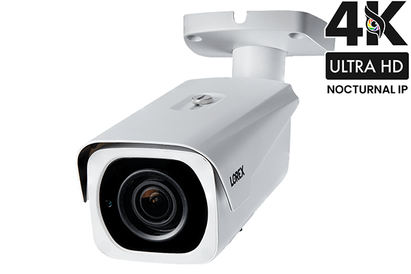 Caméra IP bullet varifocale motorisée 4K Ultra HD nocturne - Blanc LNB8963B	